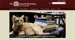 Desktop Screenshot of kelmscottbookshop.com